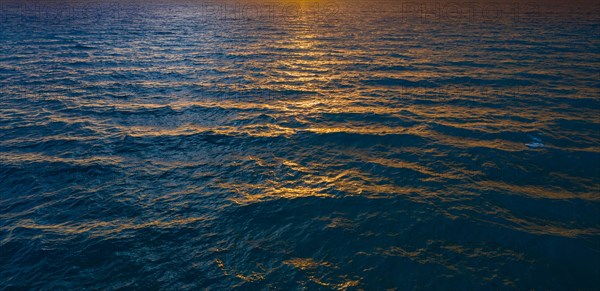 Seascape at sunset