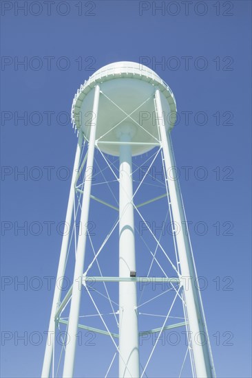 Water tower against sky