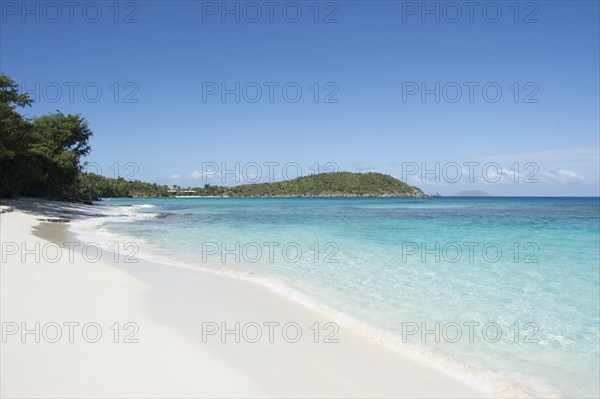 Beach at Hawksnest Bay in St. John, Virgin Islands
