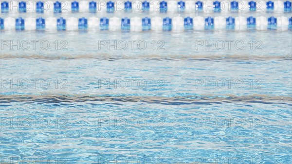 Lanes in swimming pool