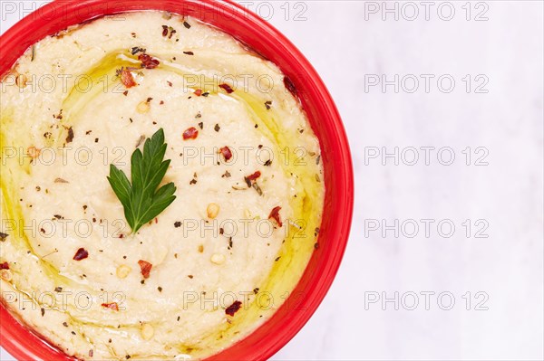 Bowl of hummus