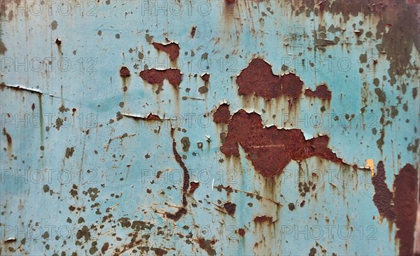 Detail of rusty metal