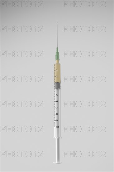 Studio shot of Corona virus vaccine