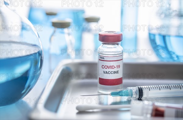 Covid-19 vaccine in laboratory