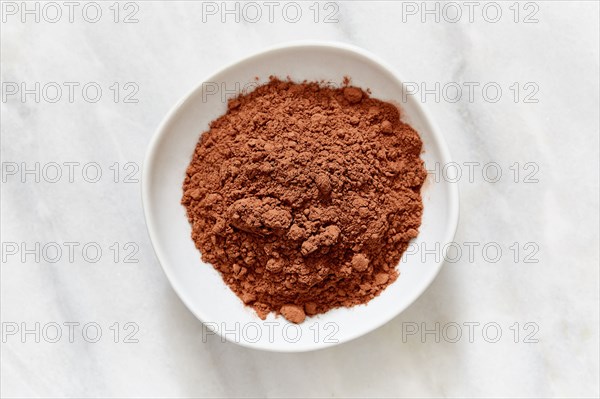 Cocoa powder in bowl