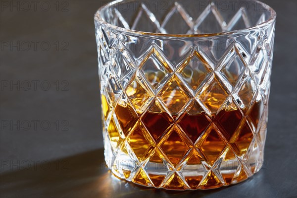 Whiskey in tumbler