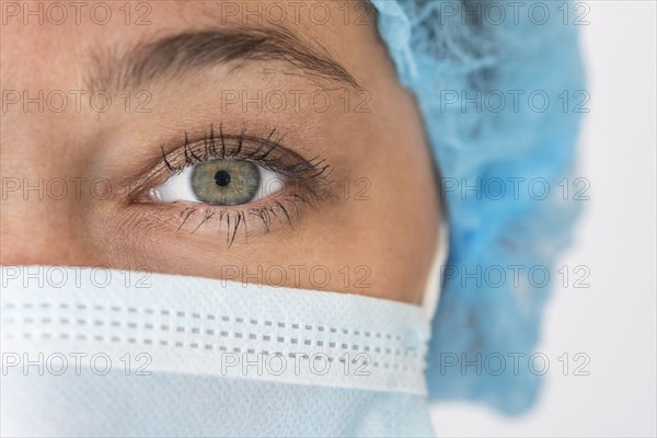 Portrait of nurse in face mask