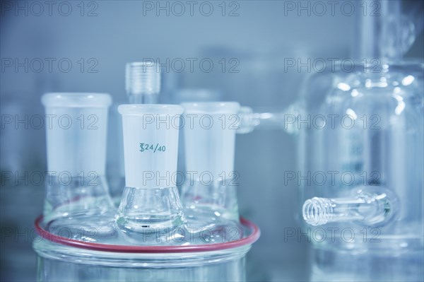 Various laboratory glassware