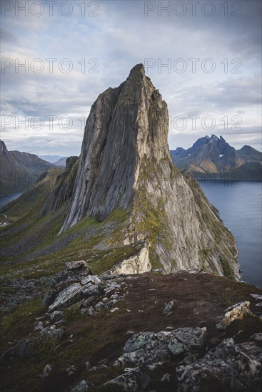 Norway, Senja, Scenic view of Segla mountain