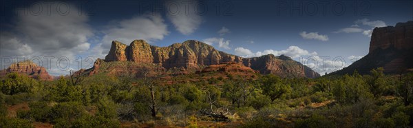 USA, Arizona, Sedona, Landscape with rock formations
