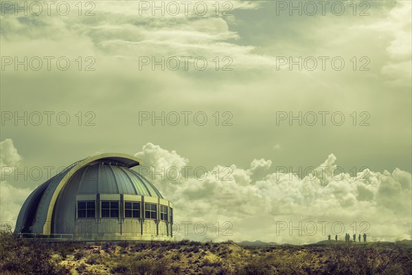 USA, Landscape with architectural dome