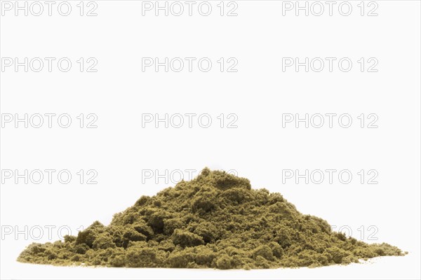 Heap of ginseng powder