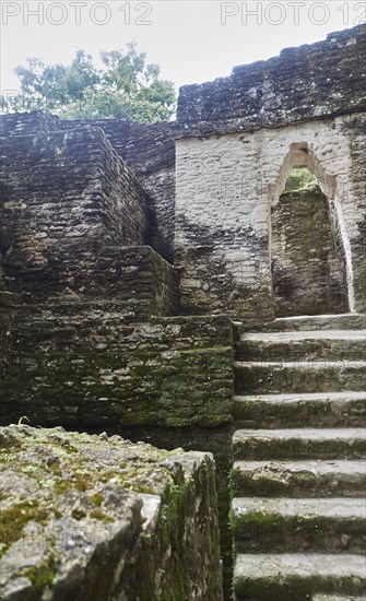 Belize, View of ancient ruins