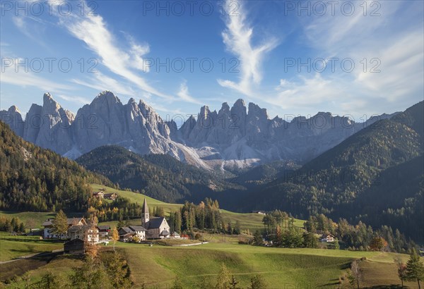 Italy, Santa Maddalena, Val di Funes (Funes Valley)