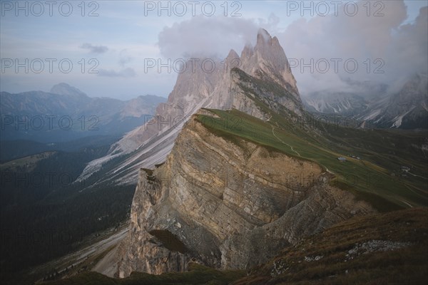 Italy, Dolomite Alps, Seceda mountain