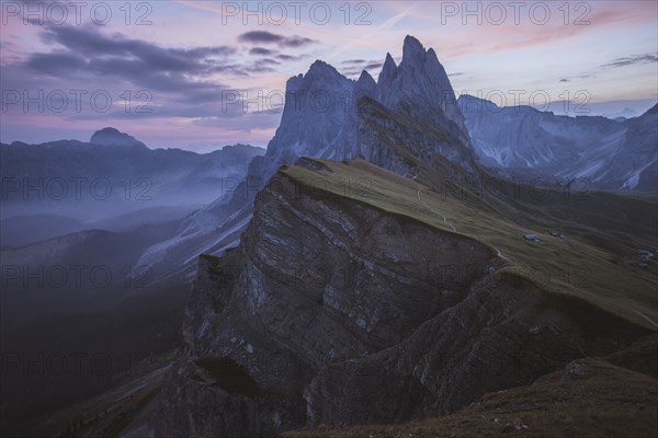 Italy, Dolomite Alps, Seceda mountain