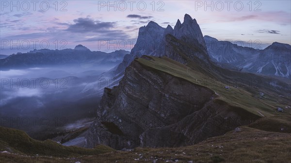 Italy, Dolomite Alps, Seceda mountain