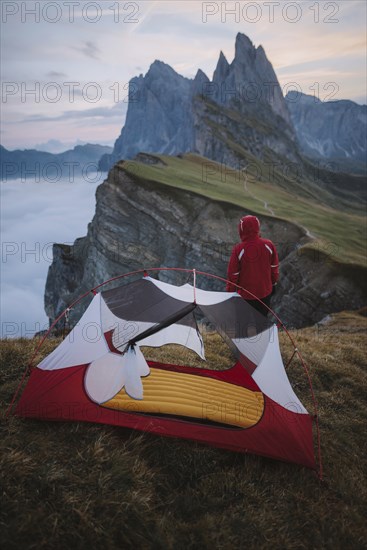 Italy, Dolomite Alps, Seceda mountain