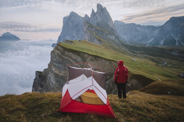 Italy, Dolomite Alps, Seceda mountain