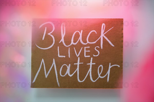 Black lives matter message