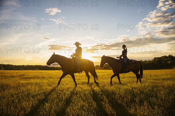 USA, Utah, Salem, Father and daughter