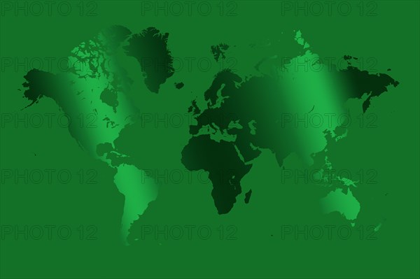 Green World map