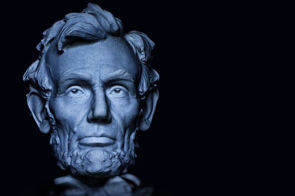 Head of Abraham Lincoln