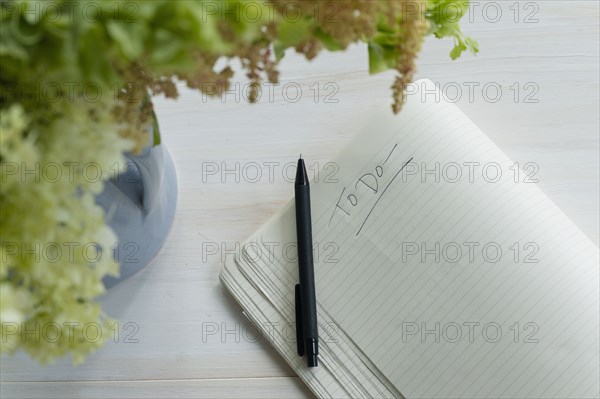 Notepad with to do list