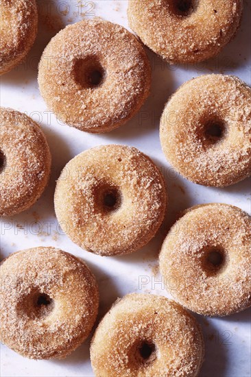 Close-up of donuts