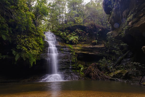 Waterfall in Blue Mountains National Park