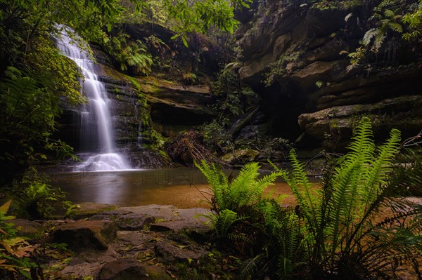 Waterfall in Blue Mountains National Park