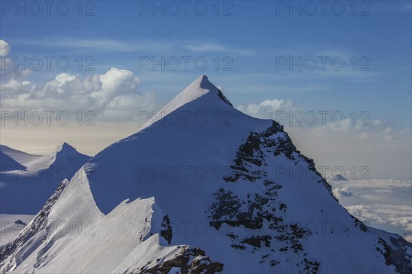 Majestic peak in Monte Rosa Massif