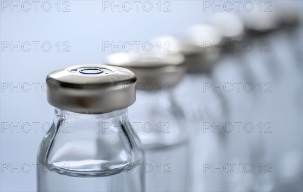 Prow of vials of Covid-19 vaccine