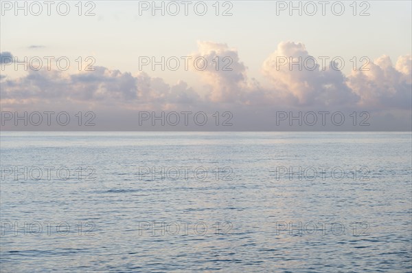 Clouds over sea