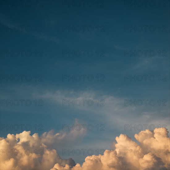 Blue sky and clouds