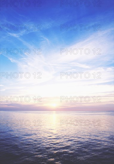 Sunset over Gulf of Mexico