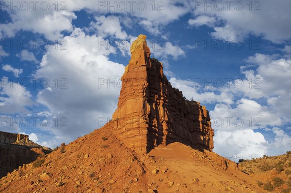 Red sandstone rock formation