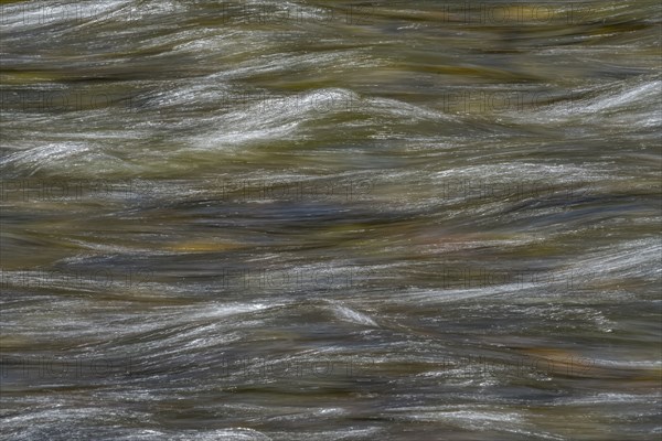 Motion blurred water of Salmon River