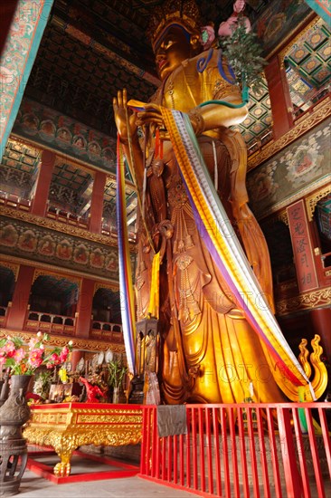 Buddha statue in temple