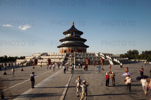 Temple of Heaven overlooking square