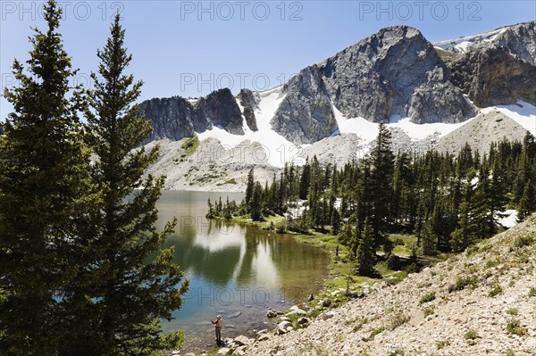 Lake Marie in Wyoming's Snowy Range