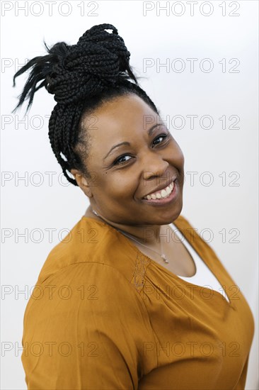 Portrait of smiling woman