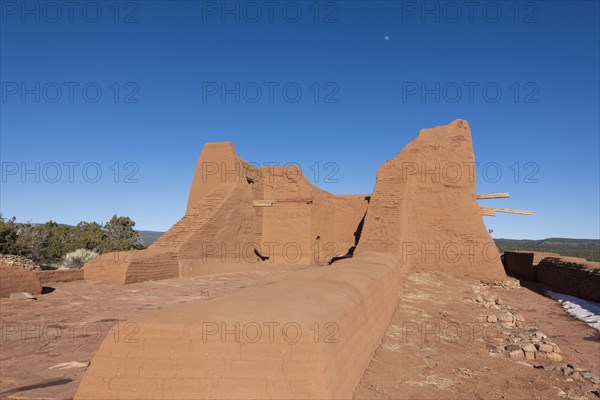 Spanish Mission Church ruins at Pecos National Historical Park