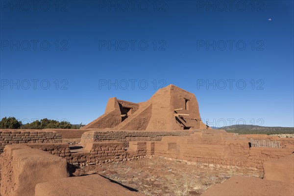 Spanish Mission Church ruins at Pecos National Historical Park