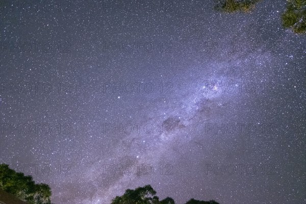 Milky Way on night sky