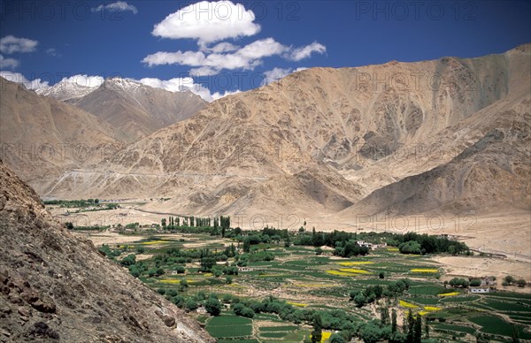 Mountain landscape in Himalayas