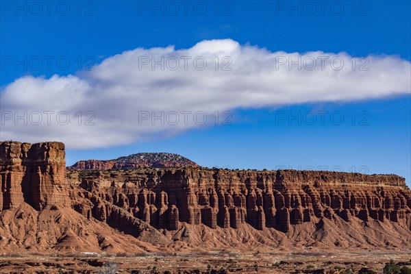 Sandstone cliffs in Grand Staircase-Escalante National Monument