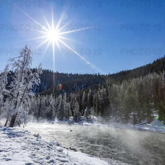 Salmon River in winter