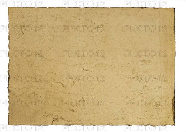 Old sheet of paper