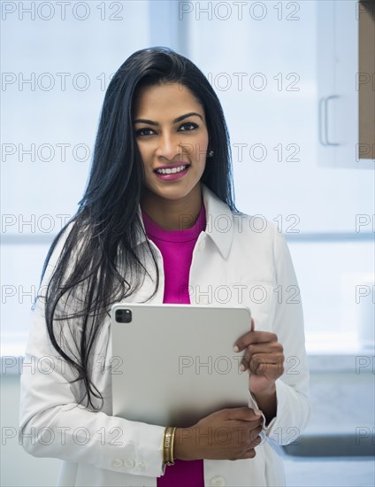 Portrait of female doctor